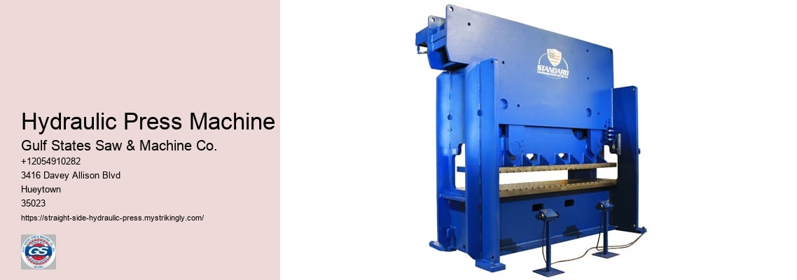 Straight Side Hydraulic Presses Environmental Impact